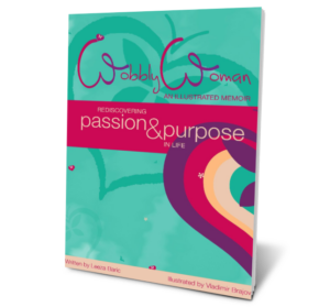 Wobbly Woman Rediscovering Passion and Purpose Book Cover 3D